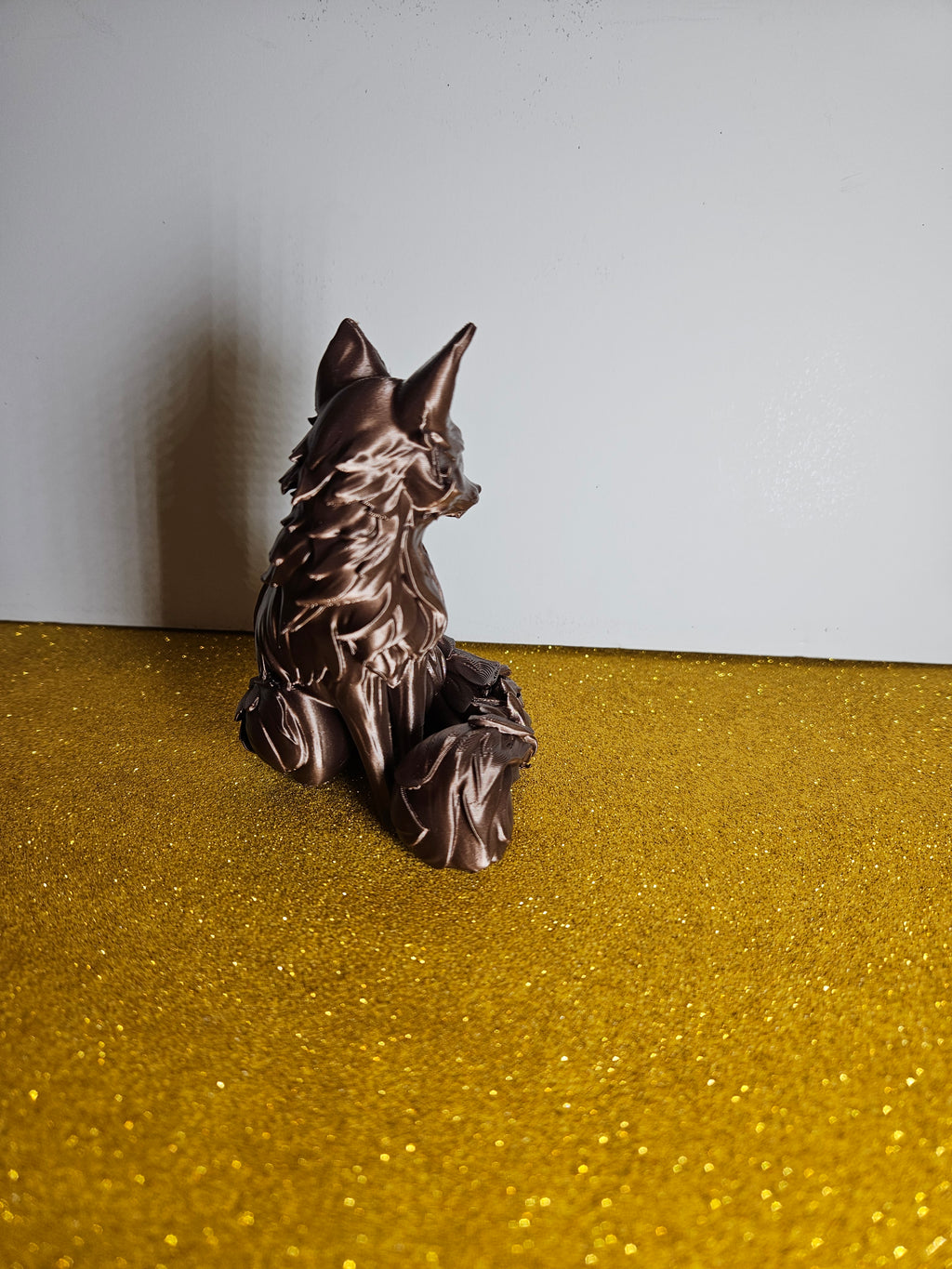Serendipity Fox 🦊✨ | Fox Sculpture – 12cm