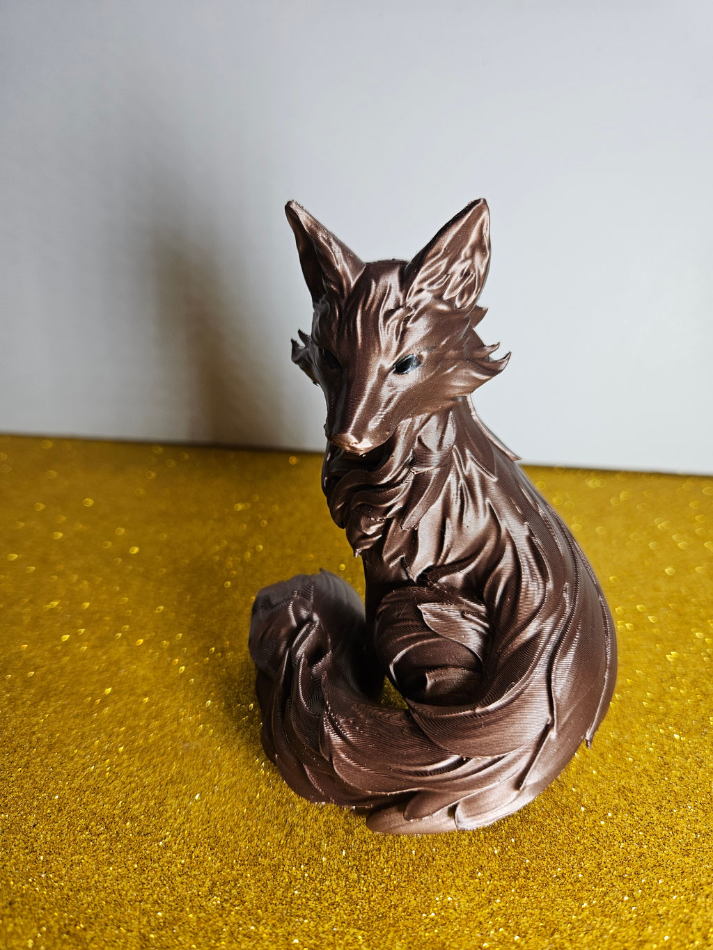 Serendipity Fox 🦊✨ | Fox Sculpture – 12cm