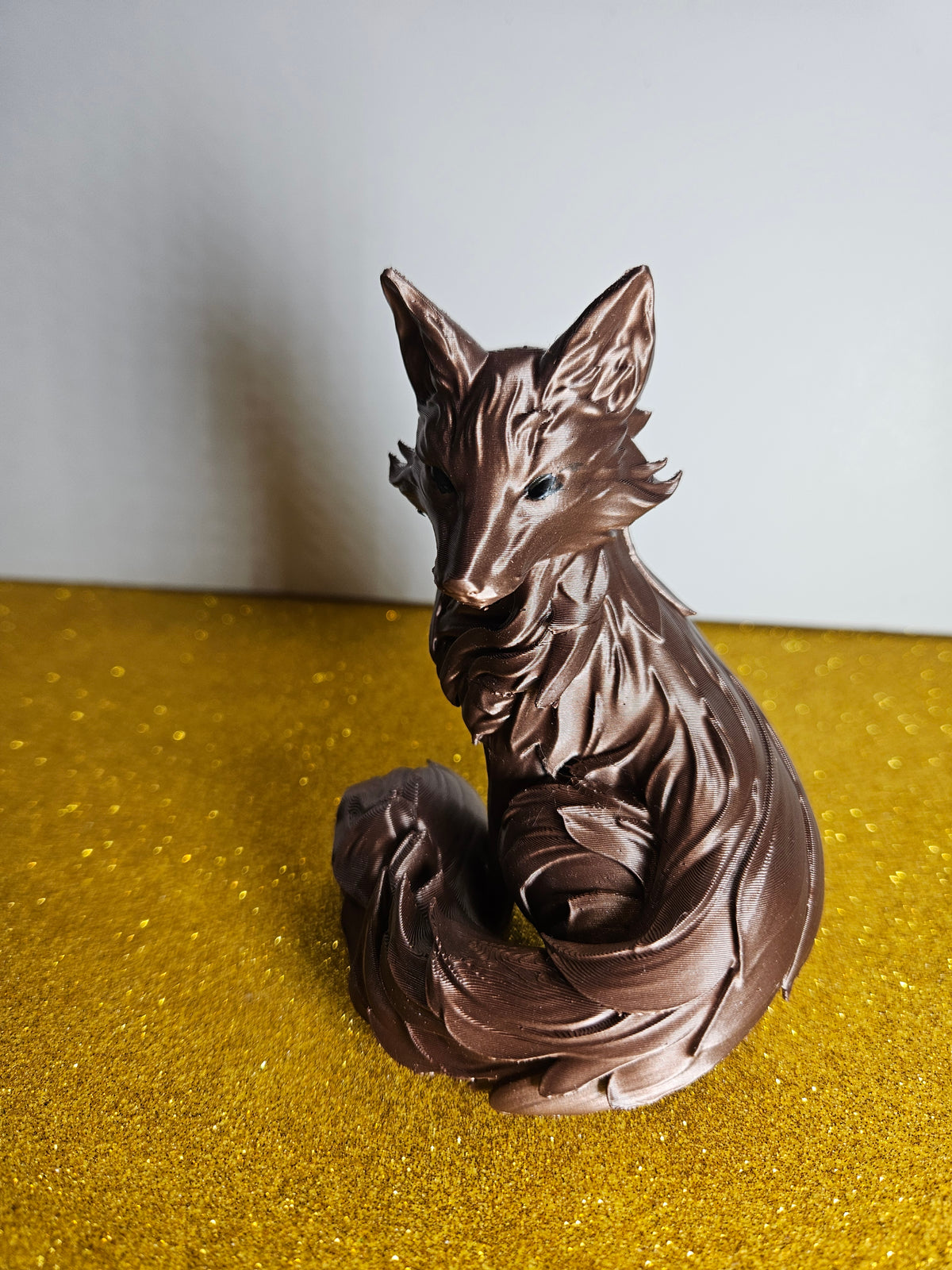 Serendipity Fox 🦊✨ | Fox Sculpture – 12cm