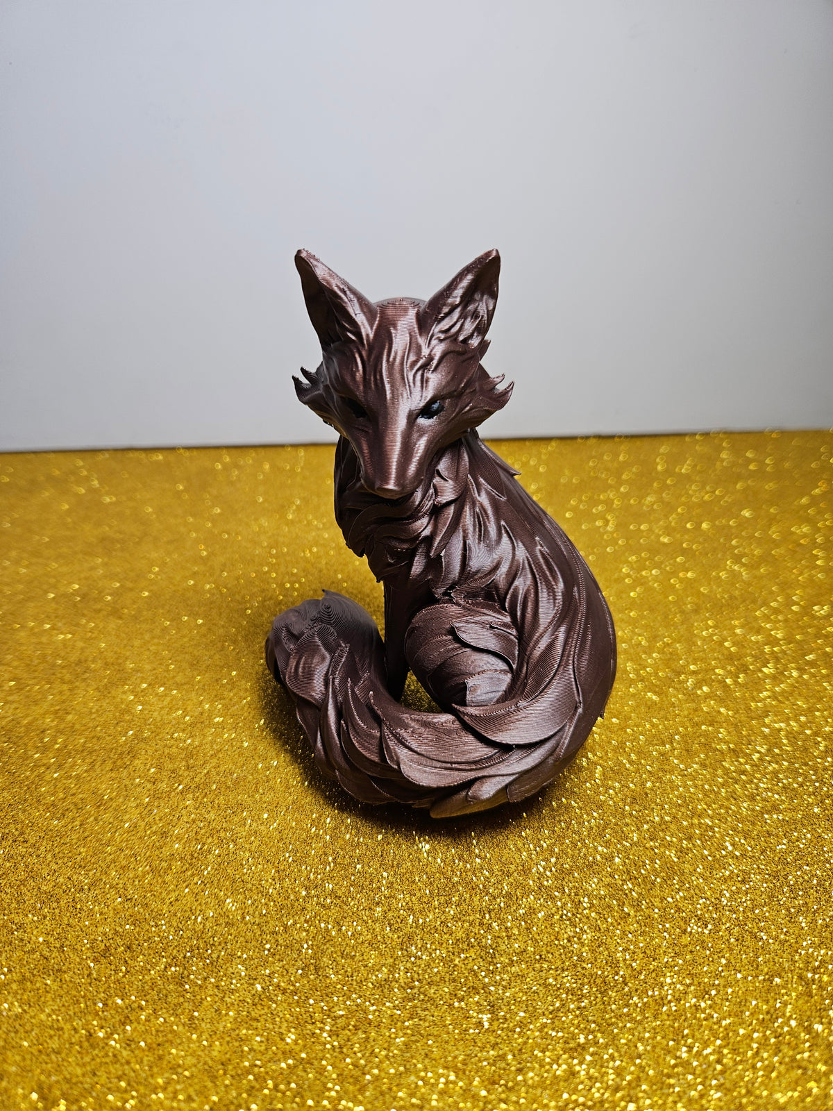 Serendipity Fox 🦊✨ | Fox Sculpture – 12cm