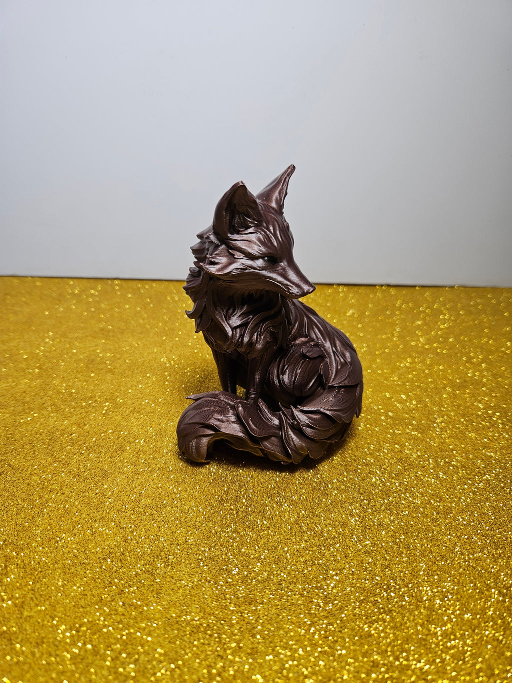 Serendipity Fox 🦊✨ | Fox Sculpture – 12cm