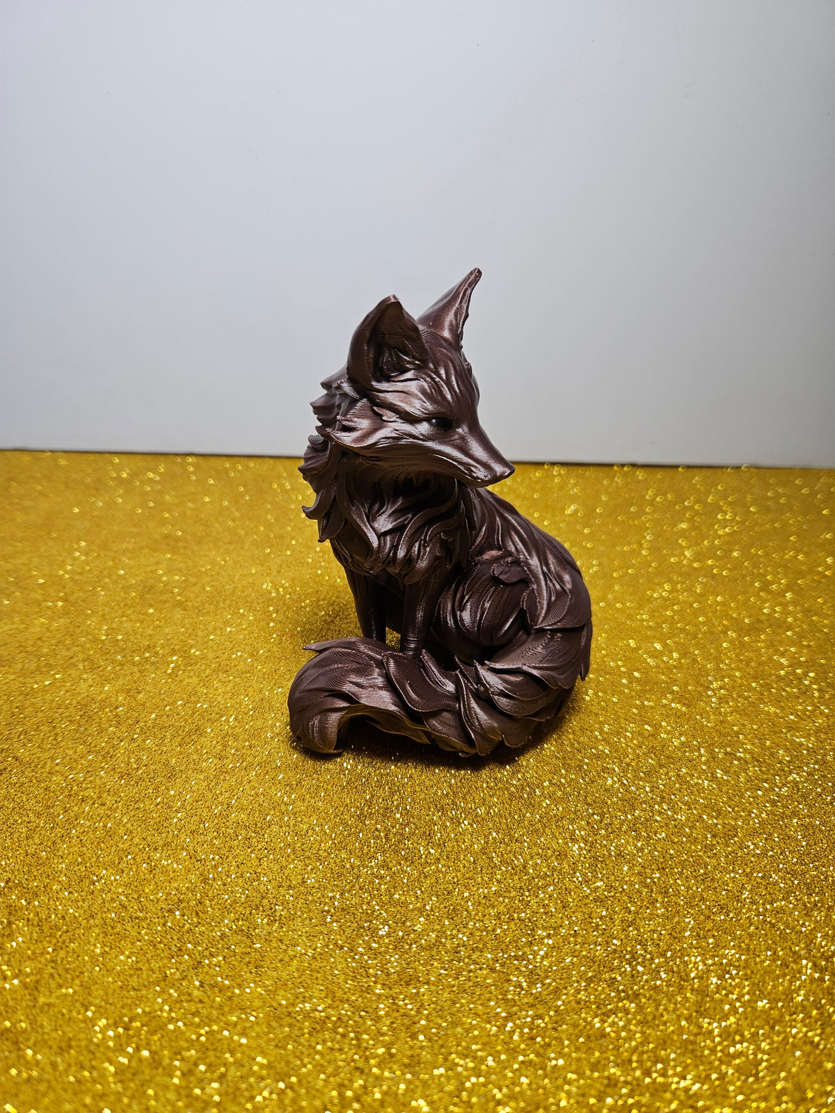 Serendipity Fox 🦊✨ | Fox Sculpture – 12cm