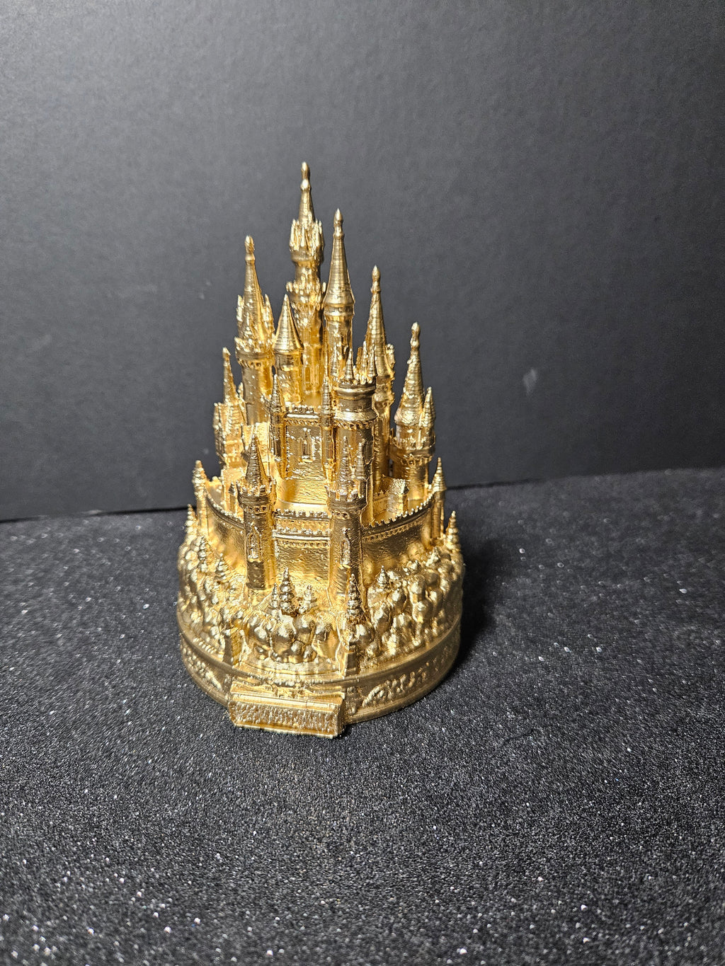 Golden Serendipity Castle – 16cm Sculpture
