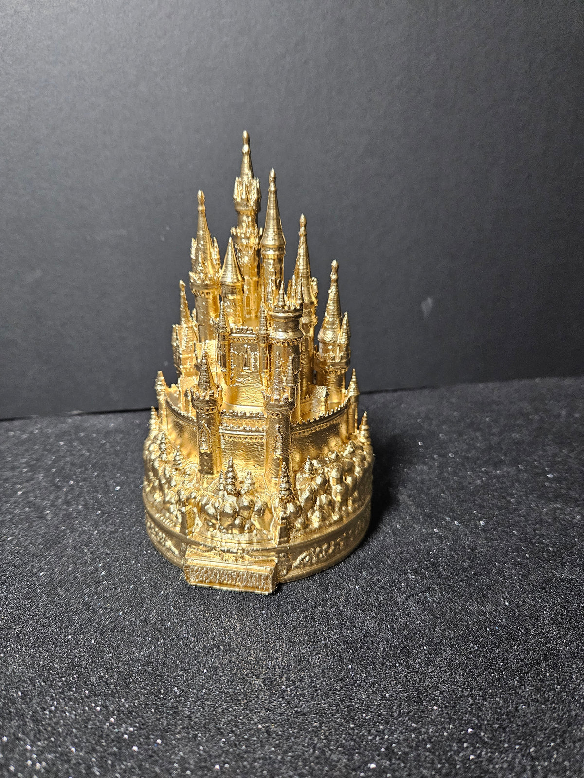 Golden Serendipity Castle – 16cm Sculpture
