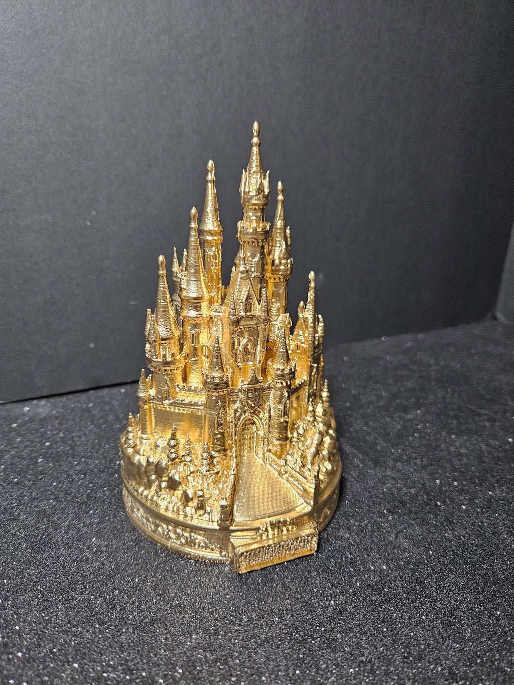 Golden Serendipity Castle – 16cm Sculpture