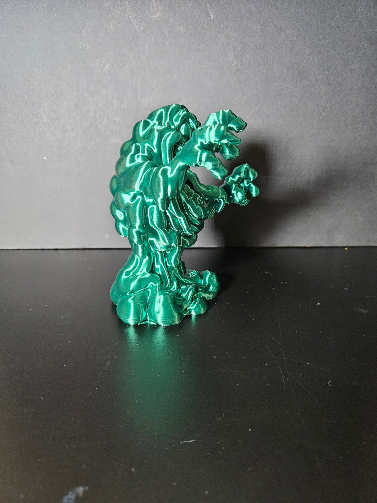 Slimer – 14cm Green Silk Sculpture