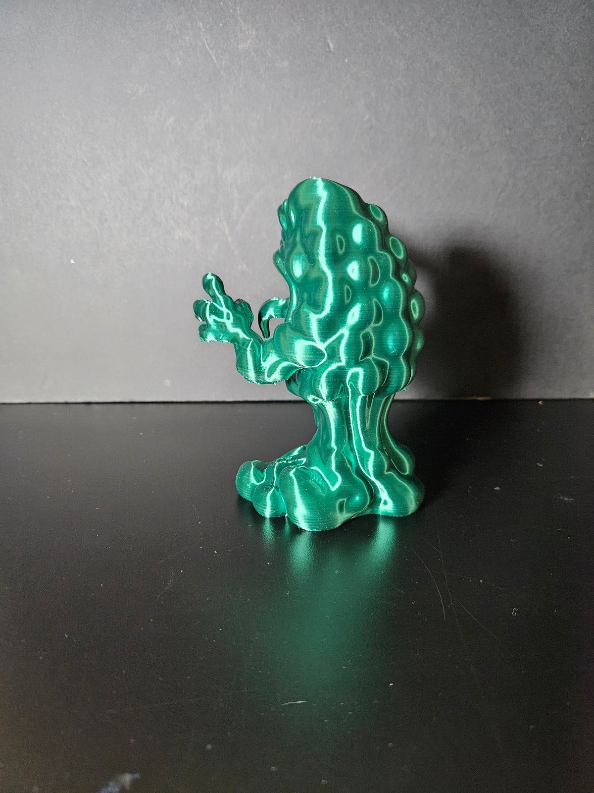 Slimer – 14cm Green Silk Sculpture