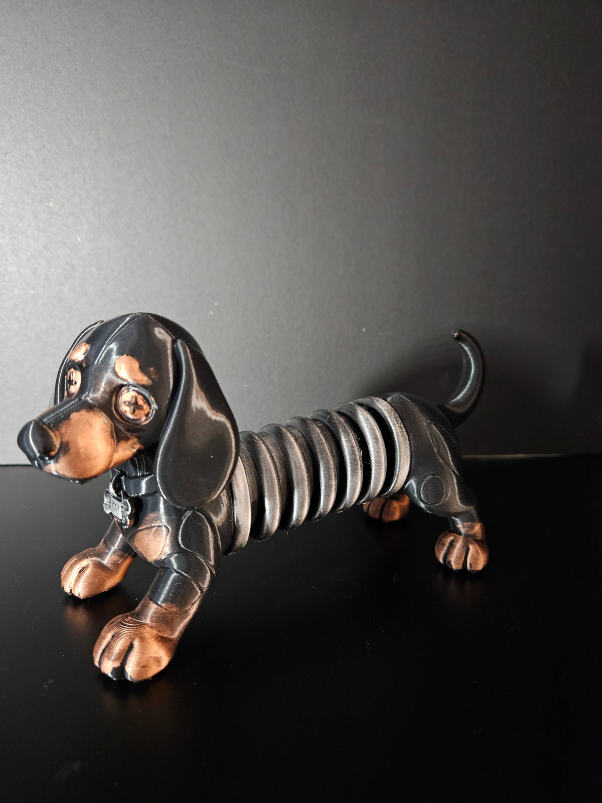 Slinky Dashy Dachshund Sculpture