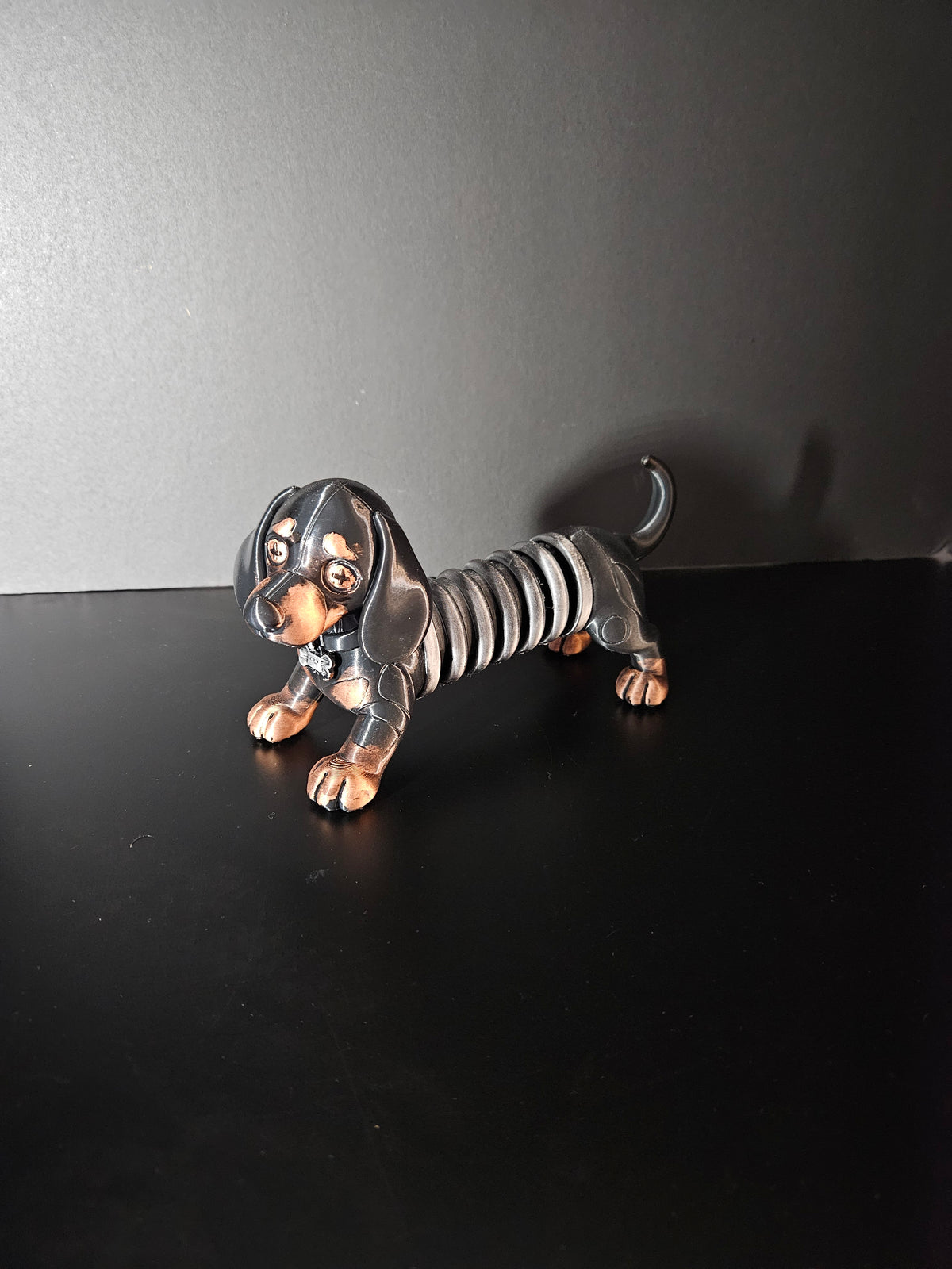 Slinky Dashy Dachshund Sculpture