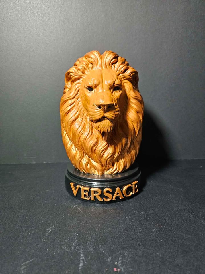 ✨️💛 Designer Lion Bust Sculpture 💛✨️