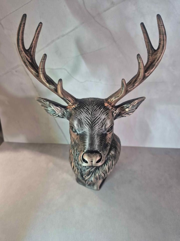 🦌 Velarion Crest – Stag Bust Sculpture ✨