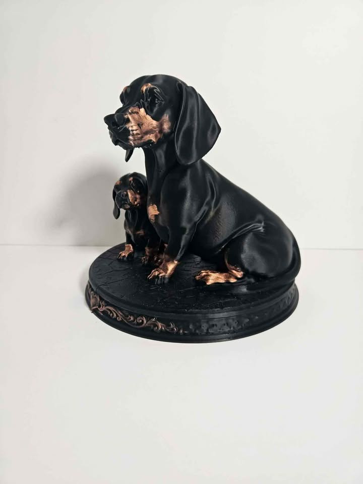 🐾 Dachshund Mumma & Pup 🐾