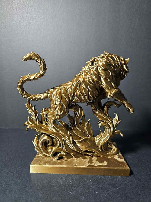 Abstract Tiger – 20cm Height – $55