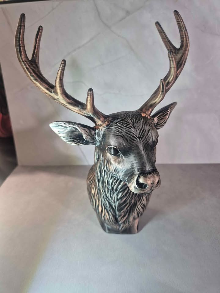 🦌 Velarion Crest – Stag Bust Sculpture ✨
