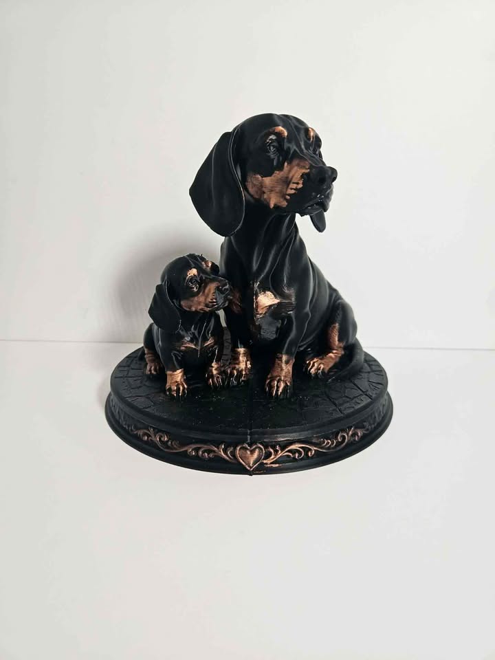 🐾 Dachshund Mumma & Pup 🐾