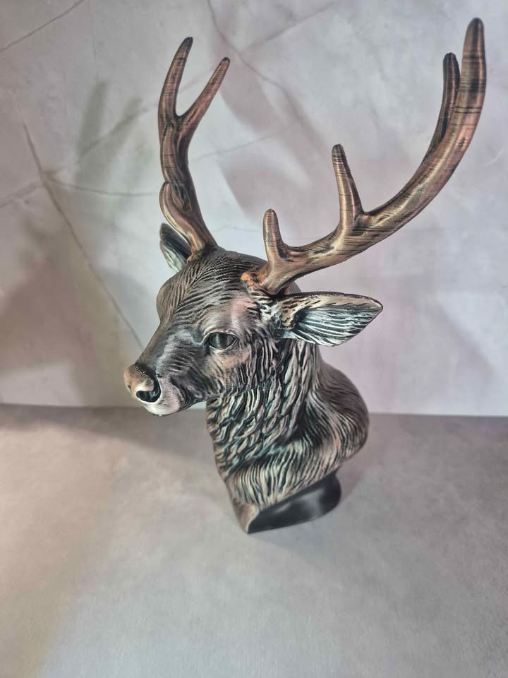 🦌 Velarion Crest – Stag Bust Sculpture ✨