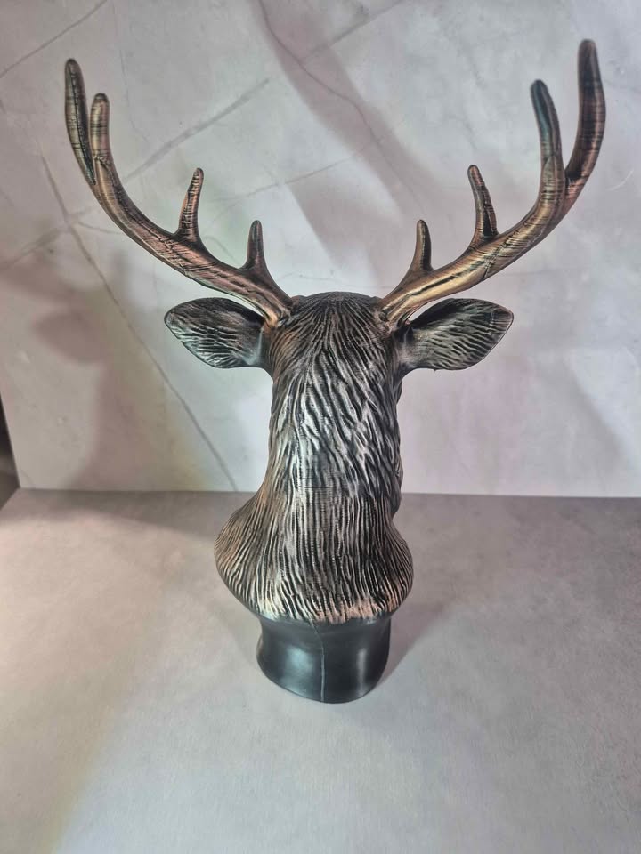 🦌 Velarion Crest – Stag Bust Sculpture ✨