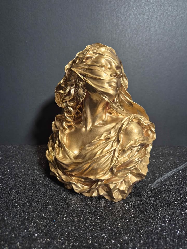 The Veiled Oracle Sculpture