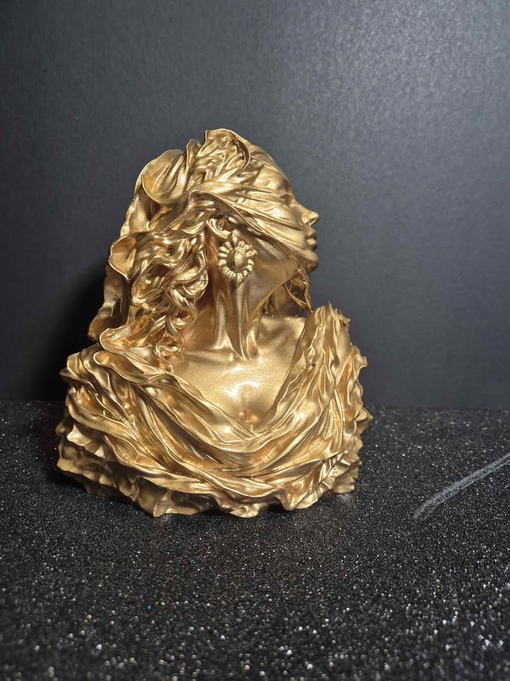 The Veiled Oracle Sculpture