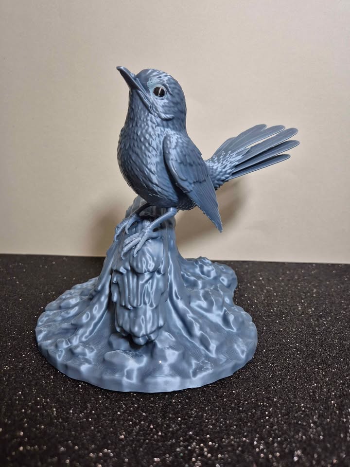 🐦 The Curious Willy Wagtail 🐦 17cm Tall | $45