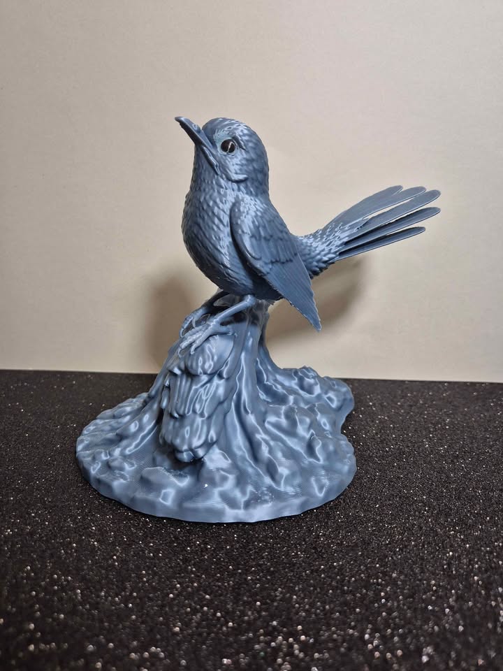 🐦 The Curious Willy Wagtail 🐦 17cm Tall | $45