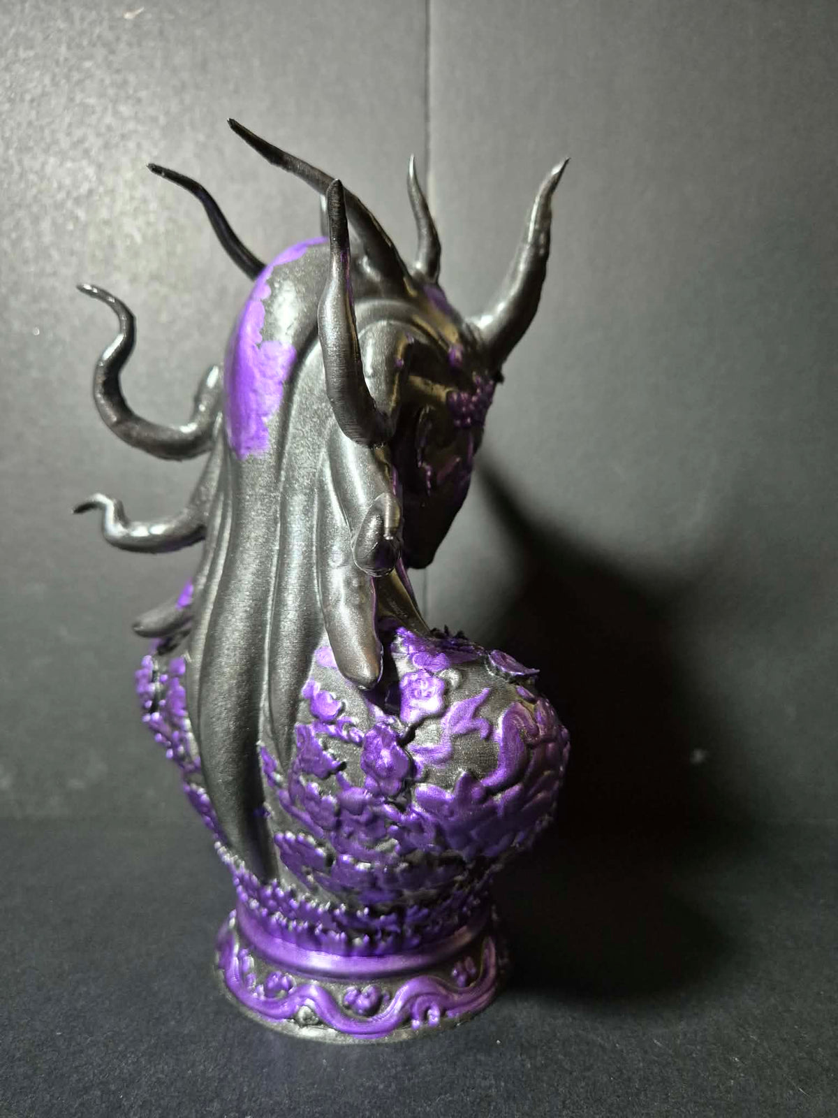 Nyxara – Dark Fantasy Bust Sculpture – 22cm