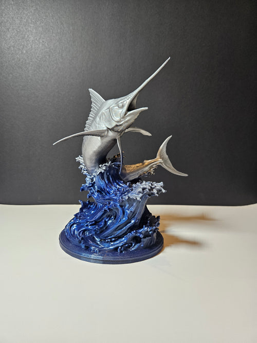 20cm Marlin sculpture