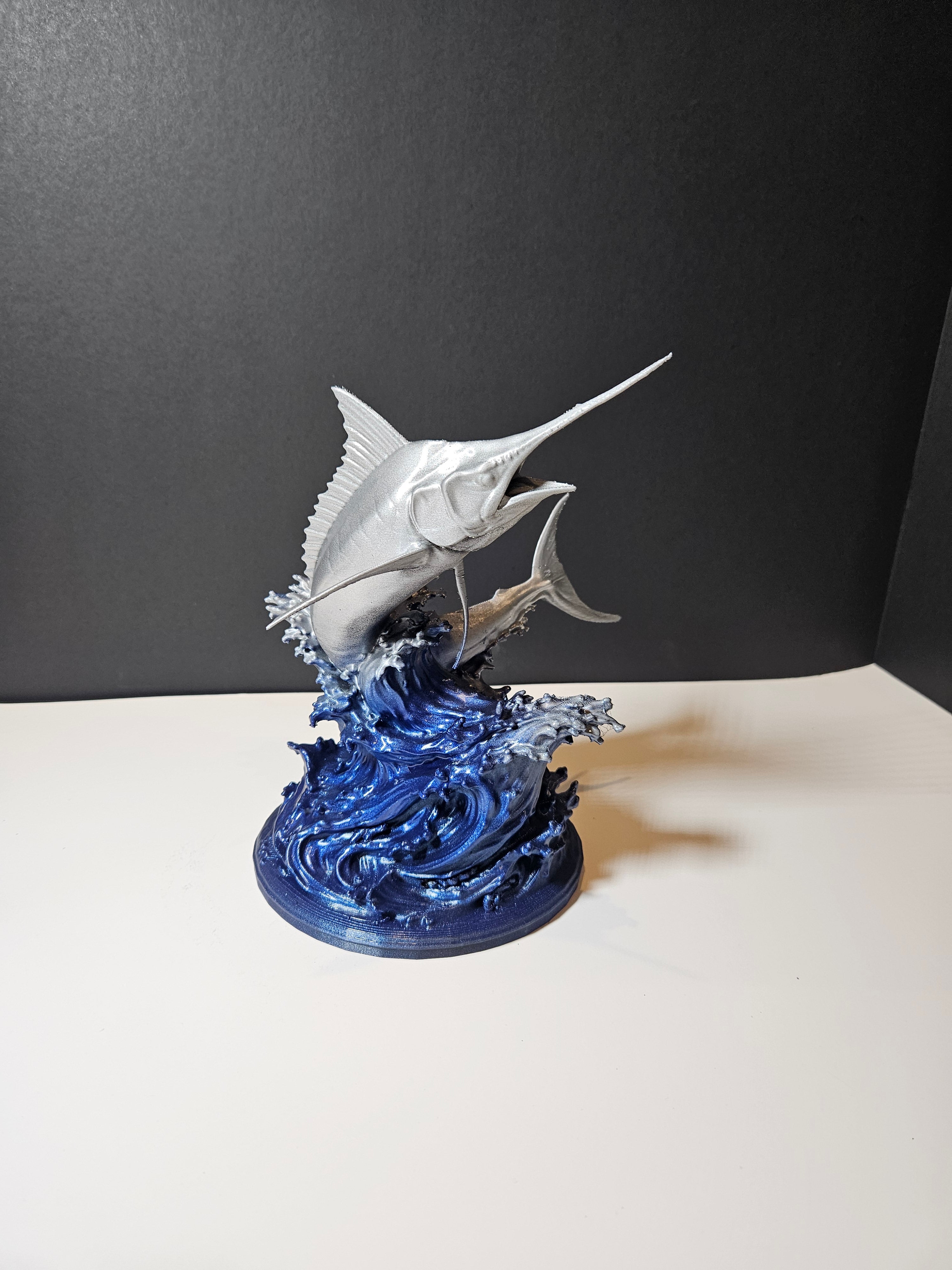 20cm Marlin sculpture