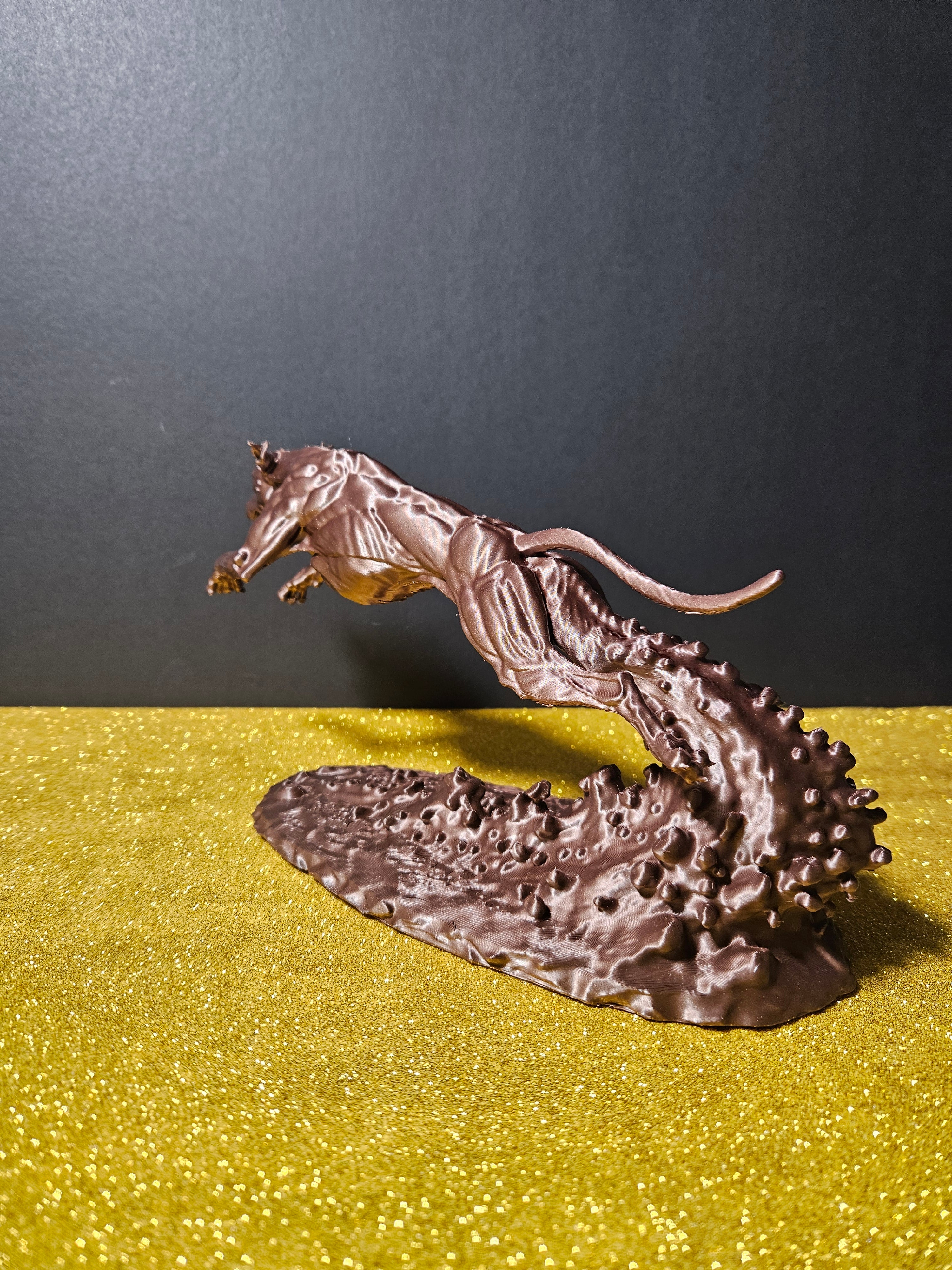 25cm length greyhound sculpture $45
