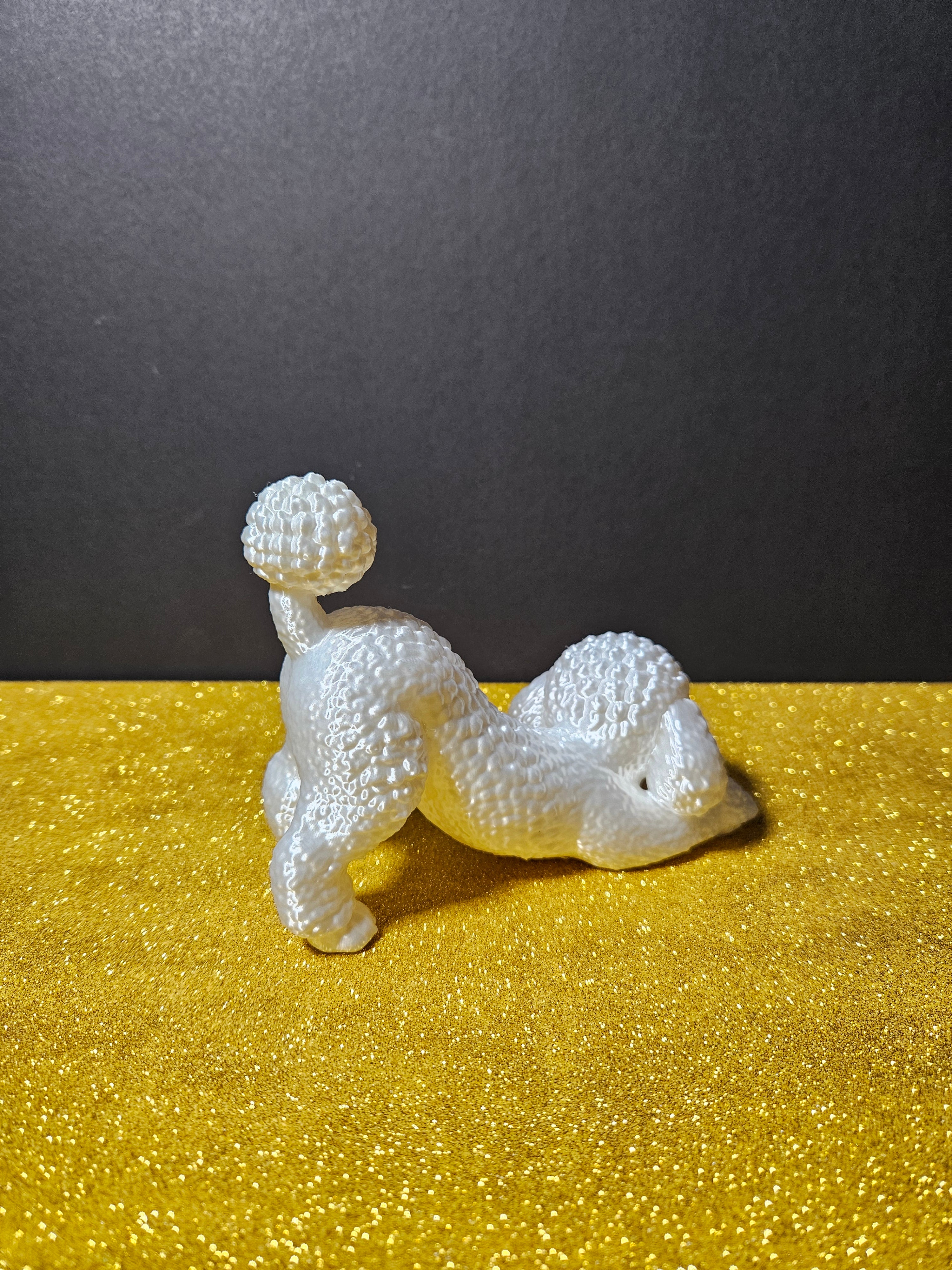 20cm Stretching Poodle