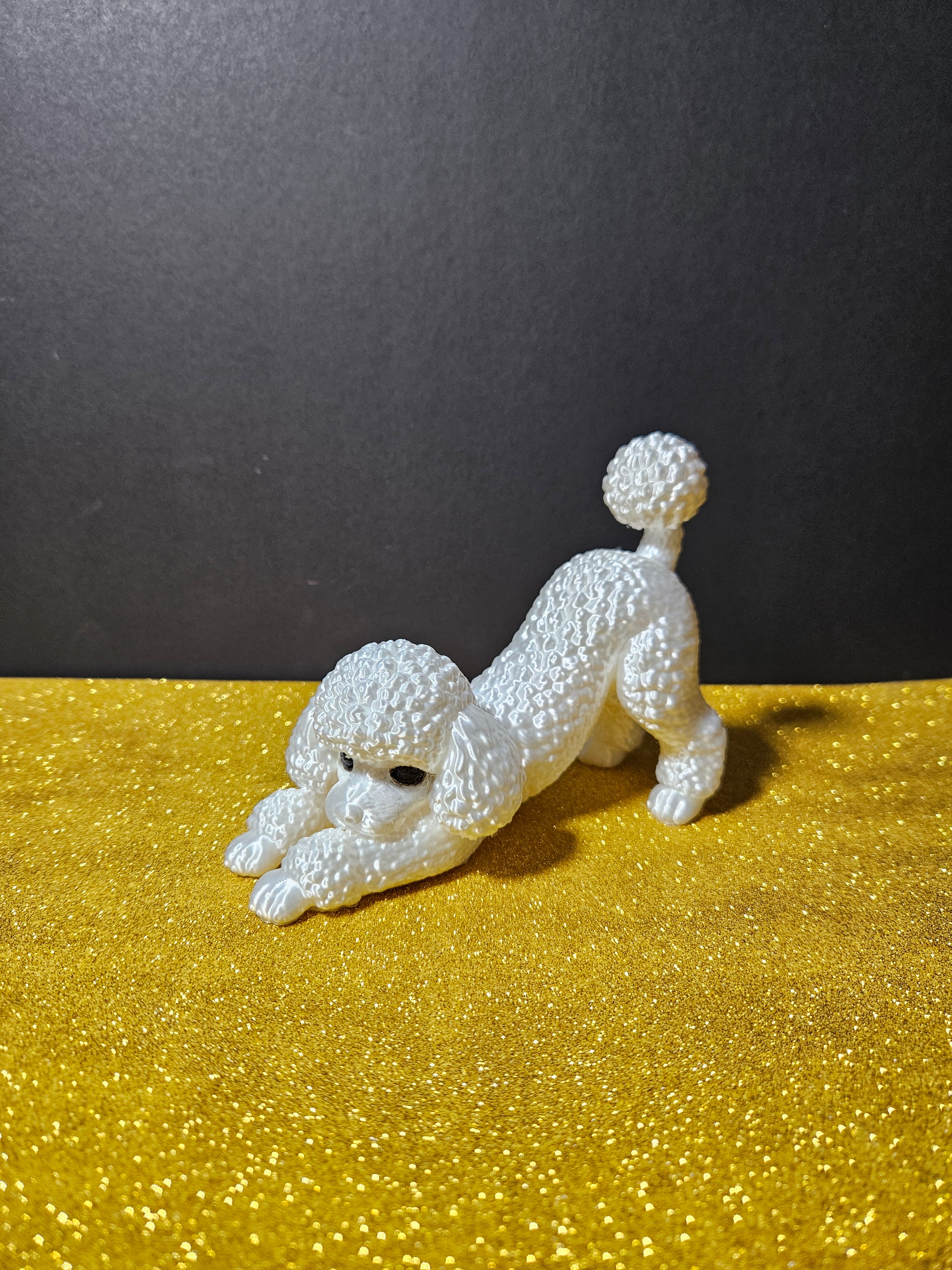 20cm Stretching Poodle